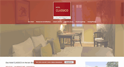 Desktop Screenshot of hotel-classico-bremen.de